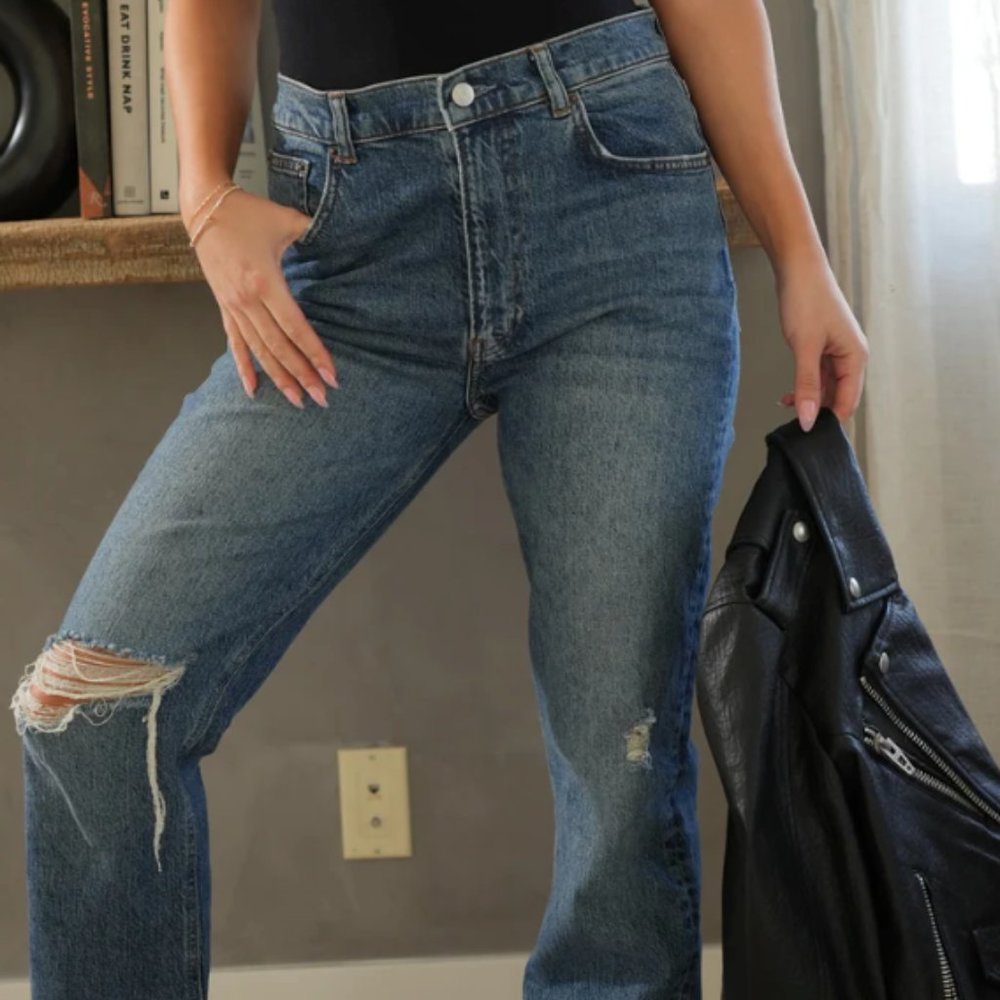Reformation Destroyed Denim